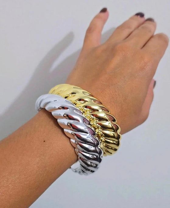 Helix Bangle Bracelets