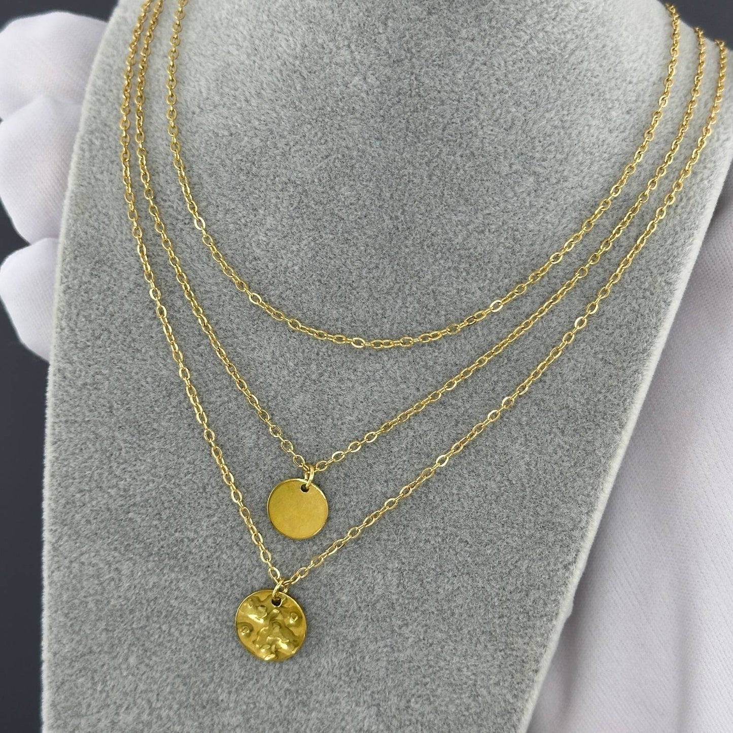 Golden Alignment Necklace