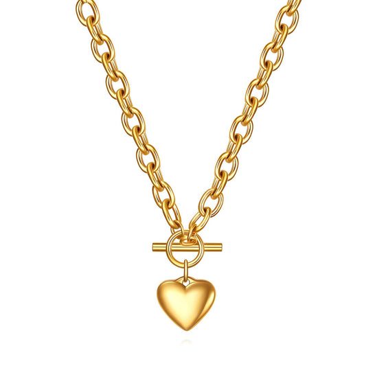 Golden Heart Necklace